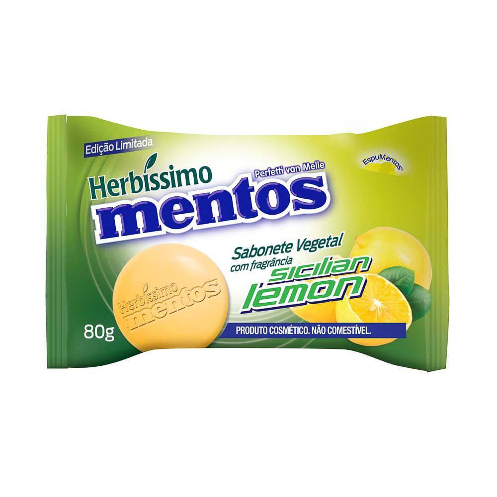 Sabonete em Barra Mentos Herbíssimo Sicilian Lemon 80g