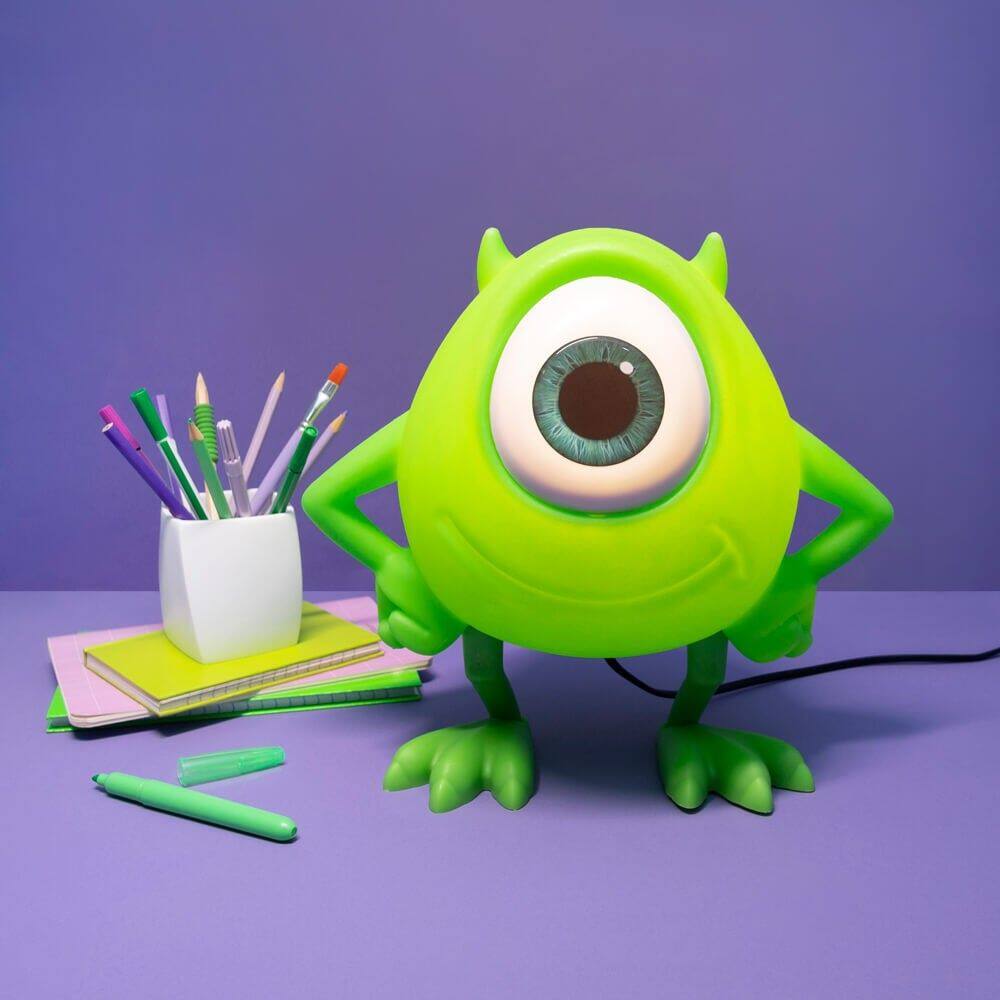 Luminária mike wazowski monstros s.a.