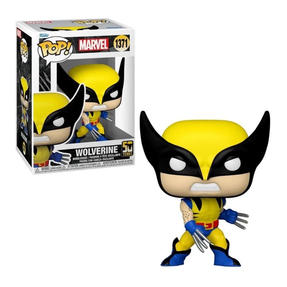 Boneco Funko Pop Marvel Wolverine 50 Anos - Candide