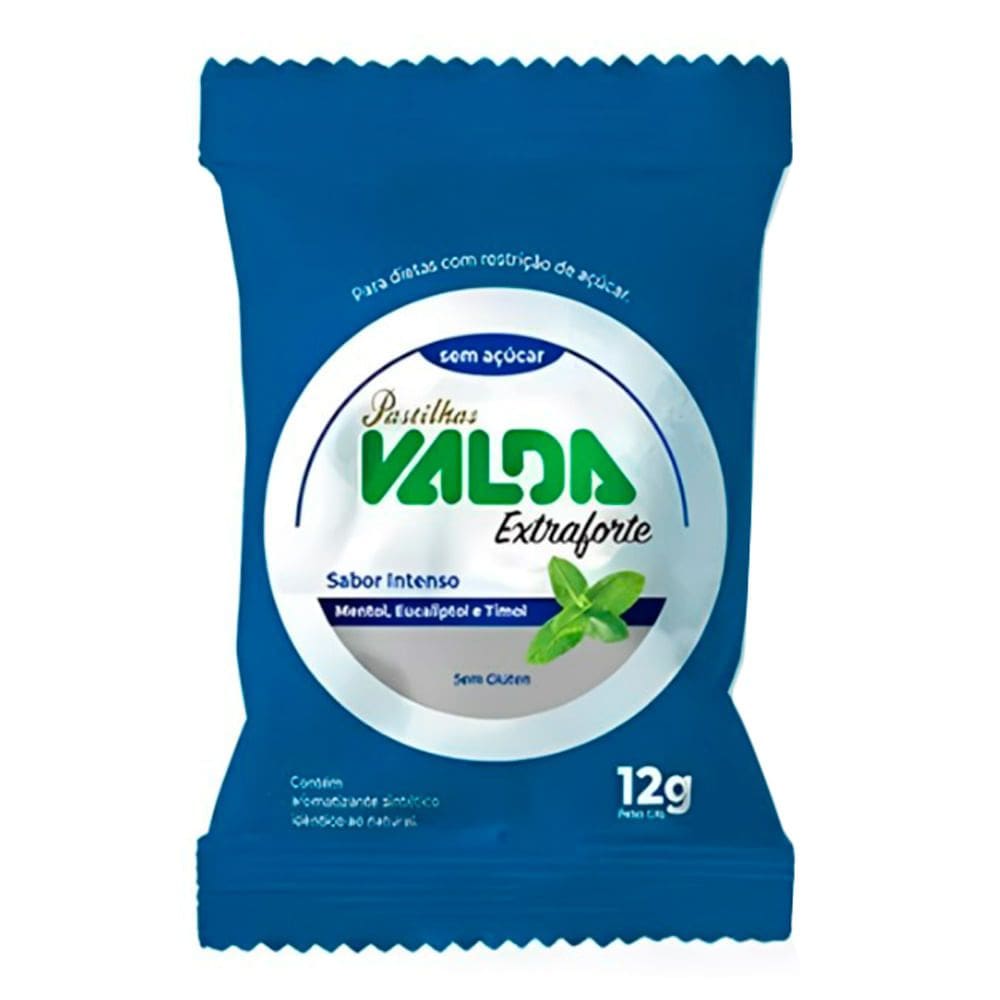 Pastilha Valda Extraforte 12g