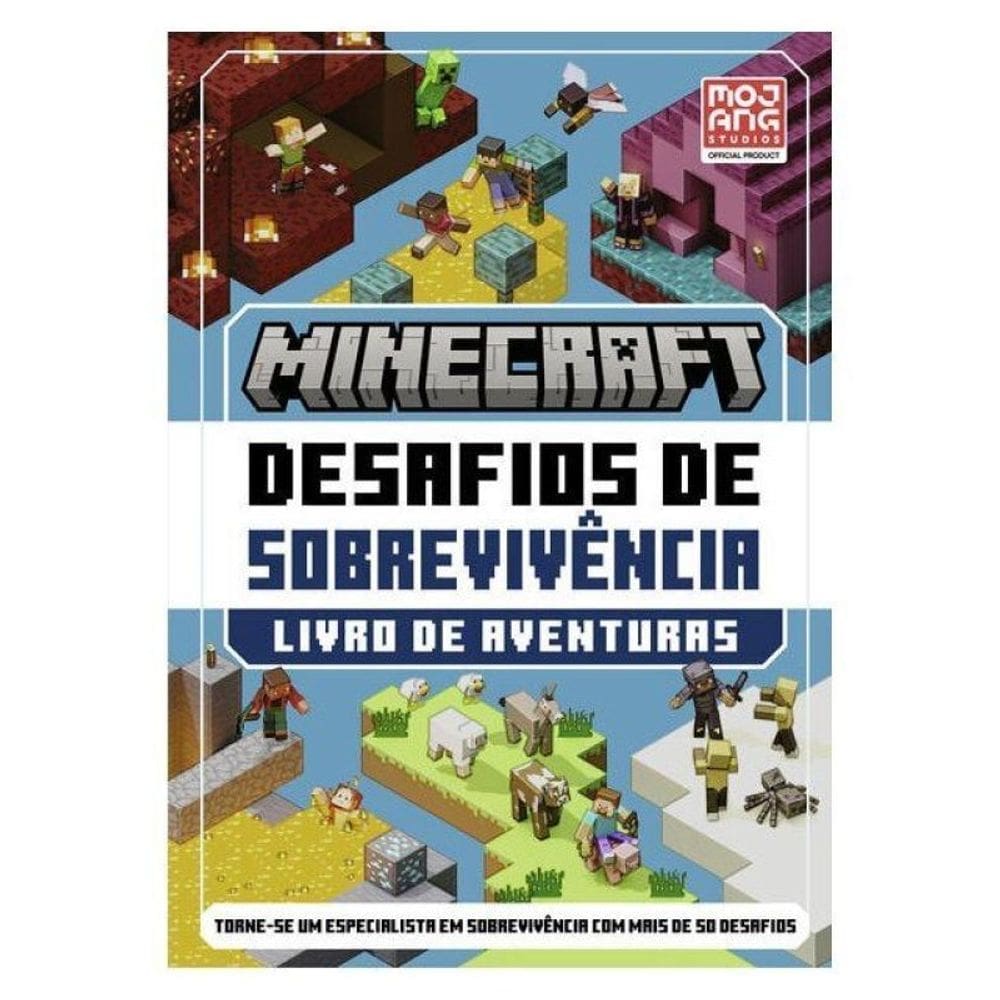 Minecraft: Desafios De Sobrevivência – Livro De Aventuras Oficial Com Mais De 50 Desafios