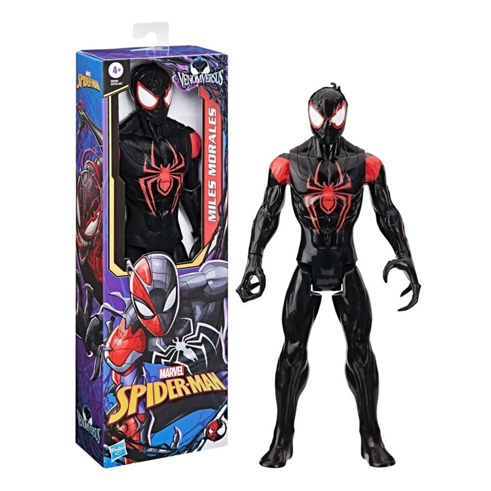 Boneco Miles Morales Homem Aranha 28cm VenomVersus - Hasbro