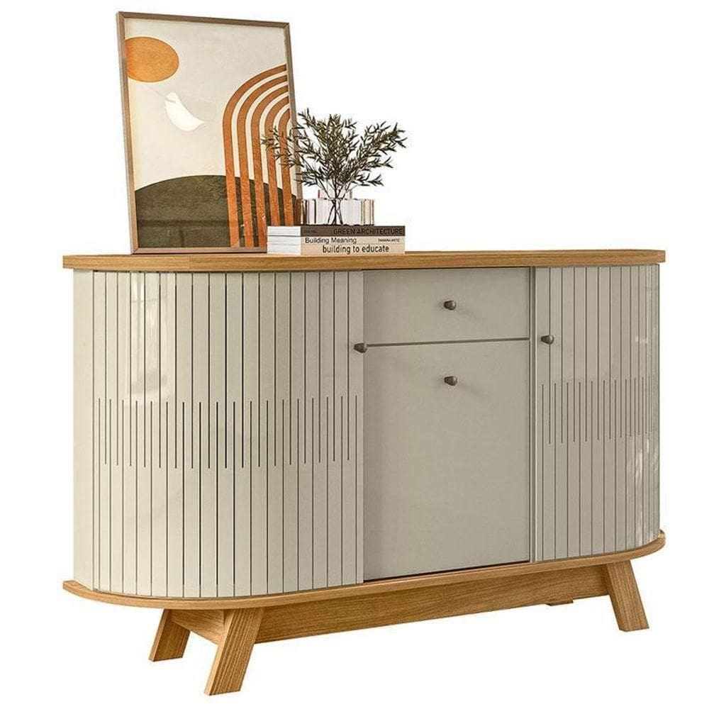 Aparador Para Sala Buffet Monza Cumaru Opala – Madetec