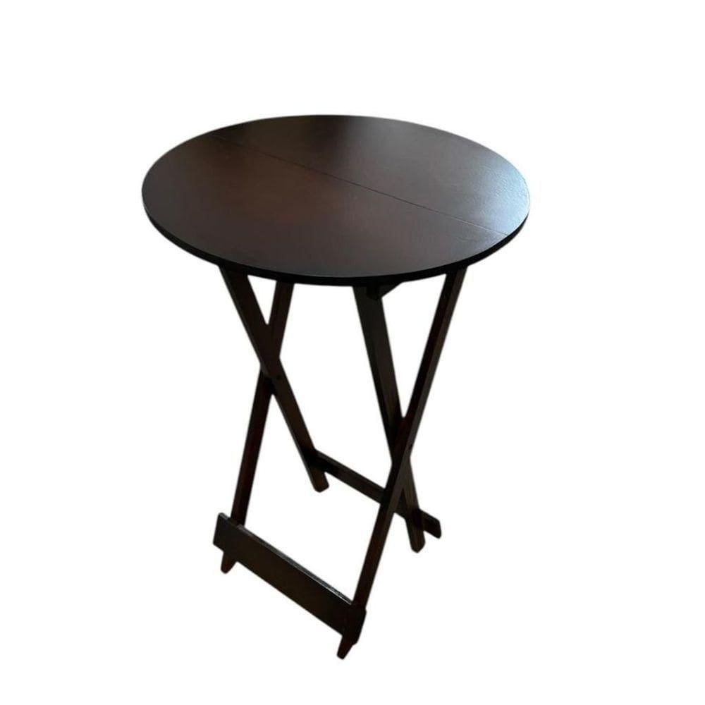 Mesa Bistrô Dobrável Imbuia