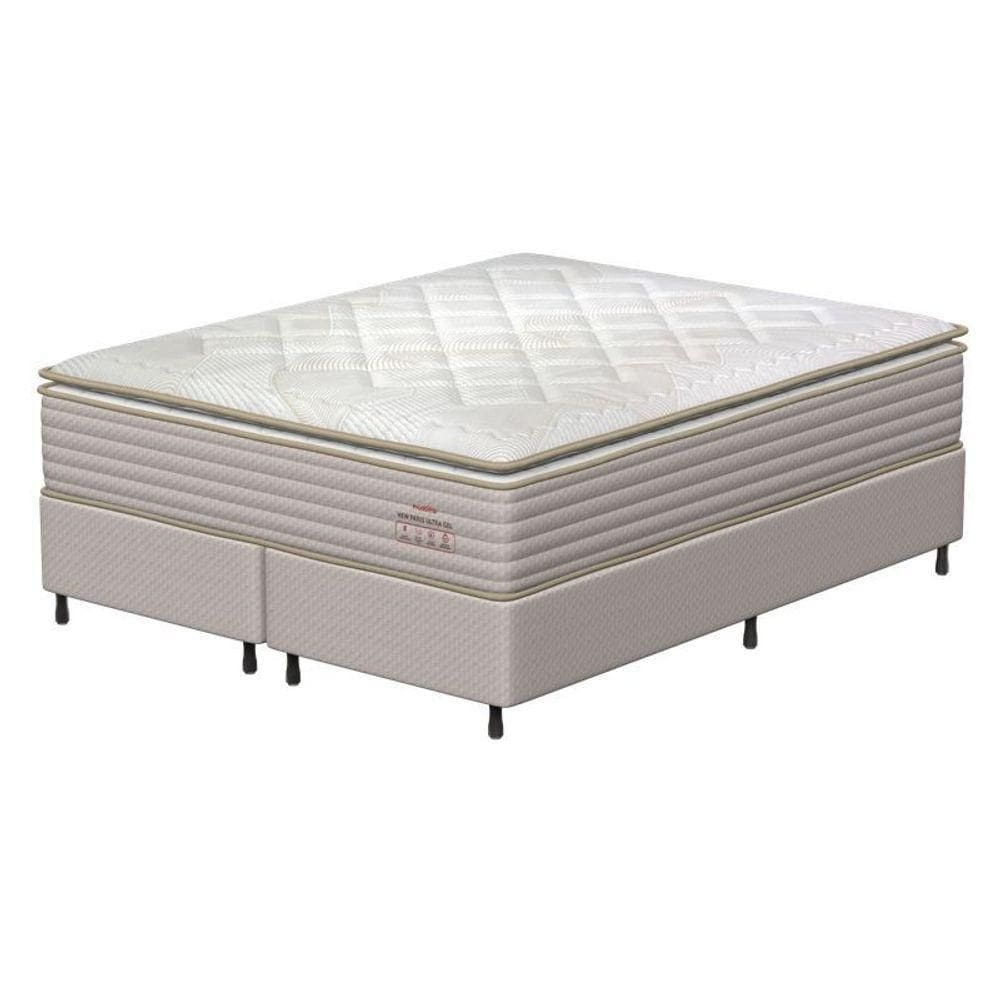 Conjunto Box Queen Mola Ensacada Prodormir New Paris