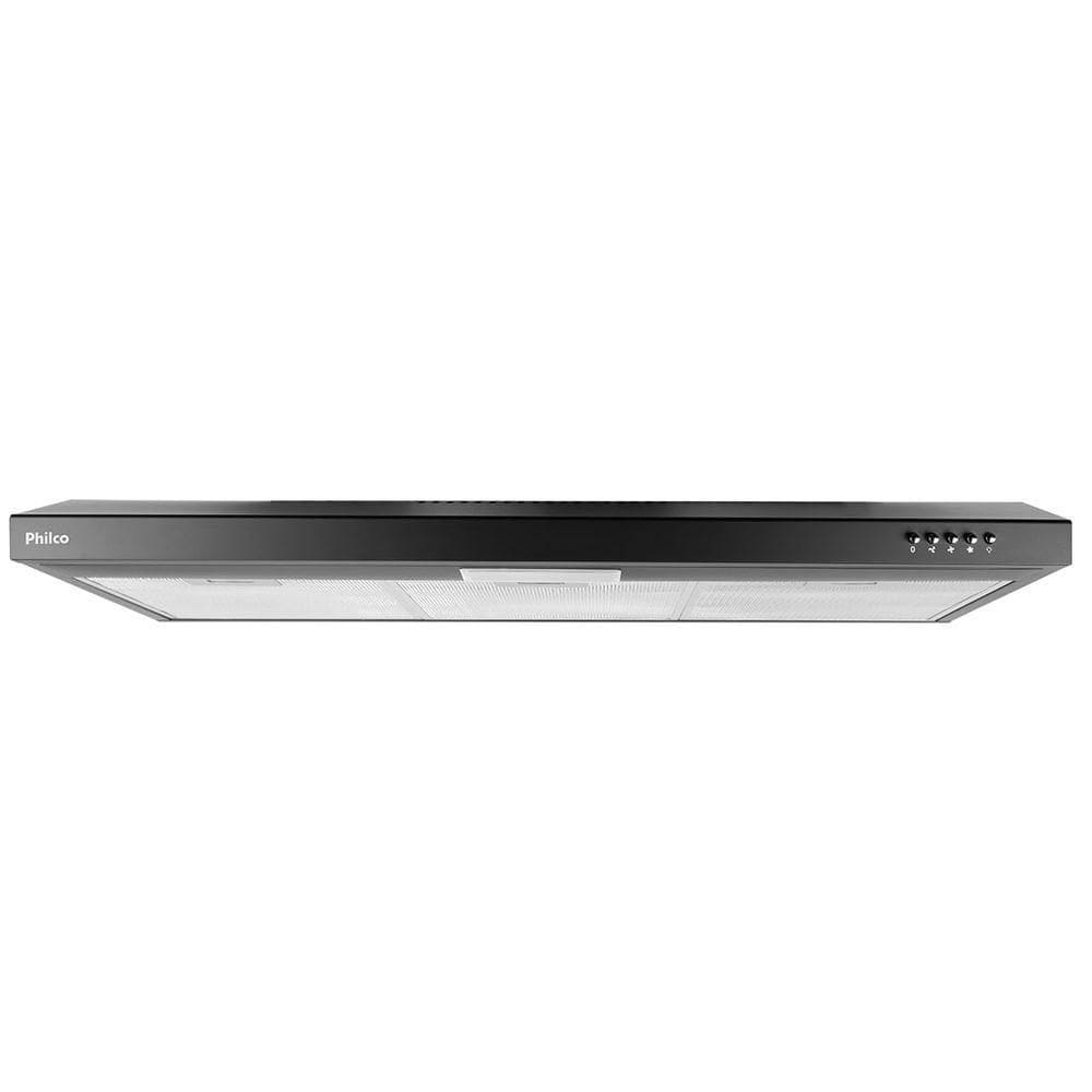 Depurador E Exaustor Preto Philco 80cm PDR80P 3 Velocidades 220V