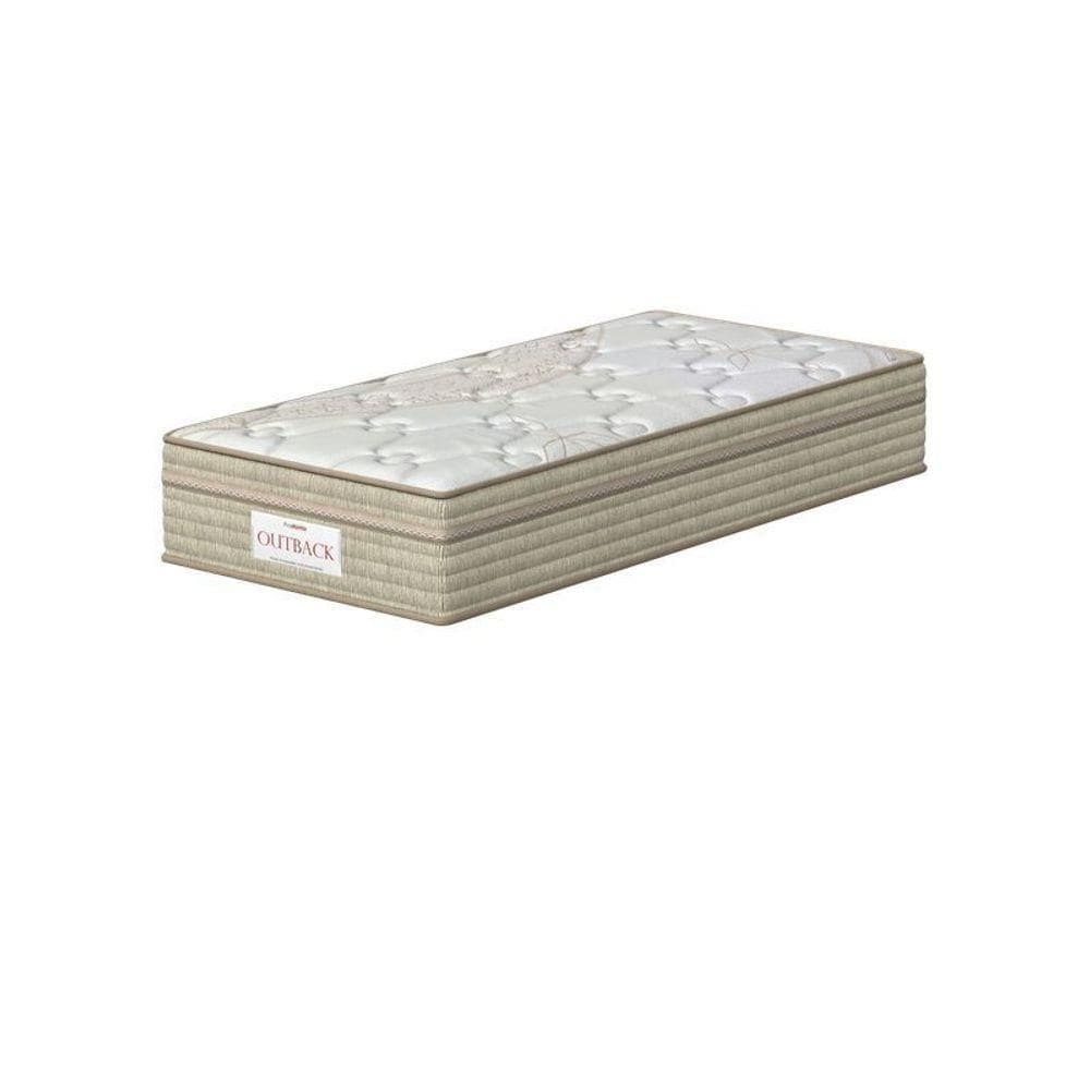 Colchão Solteiro Mola Ensacada Prodormir New Bege