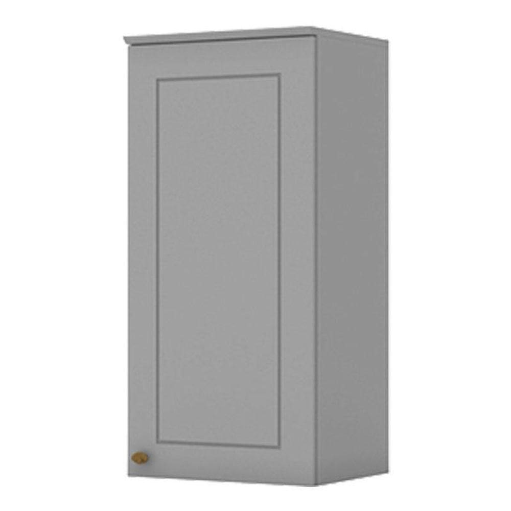 Armário Aéreo 1 Porta 40 Cm Nova York Cinza – Henn