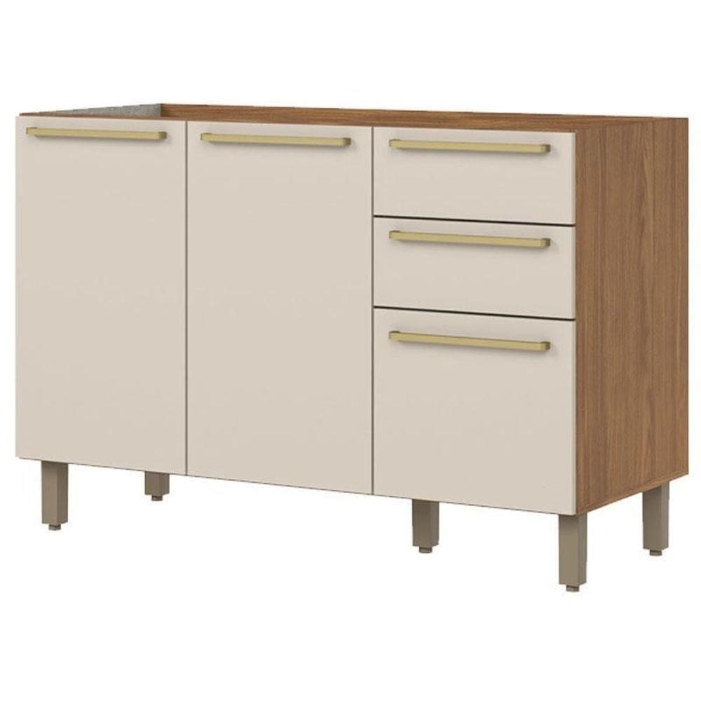 Balcão De Pia 120 Cm Requinte Nature Areia – Henn