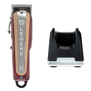 Kit Máquina Cortar Cabelo Profissional + Base Carregadora