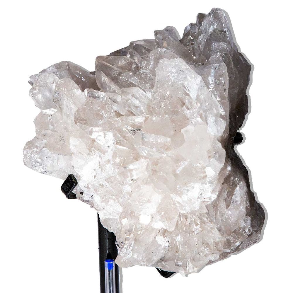 Drusa Quartzo Cristal Pedra Natural 5,1Kg 18cm Classe A