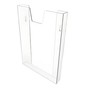 Display Porta Folha Prontuário De Parede A4 Acrílico Ps