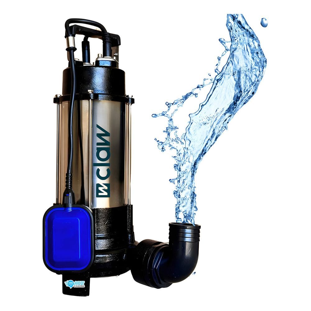 Motobomba Claw Com Triturador Para Esgoto Agua Suja 1,5cv 220v