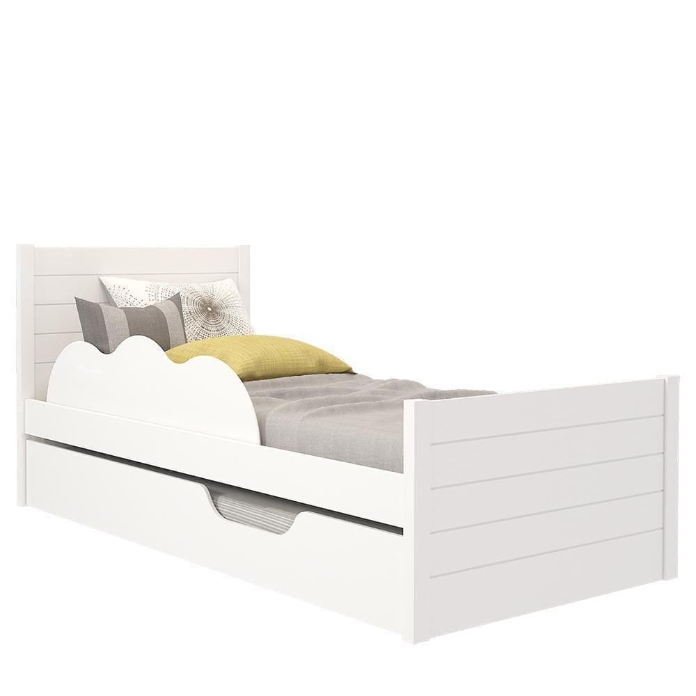 Bicama Elza Branco Com Proteção - Permóbili Baby Branco