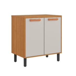 Balcao Itatiaia Napoles 80cm 2 Portas Com Tampo Cinamomo