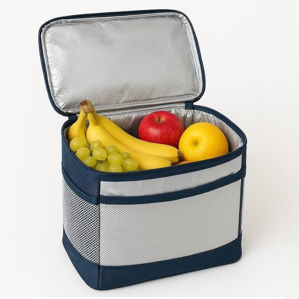 Bolsa Termica Portatil 17l Academia Marmita Com Alça Para Frasqueira Impermeavel Cooler Dobrável Camping Prai