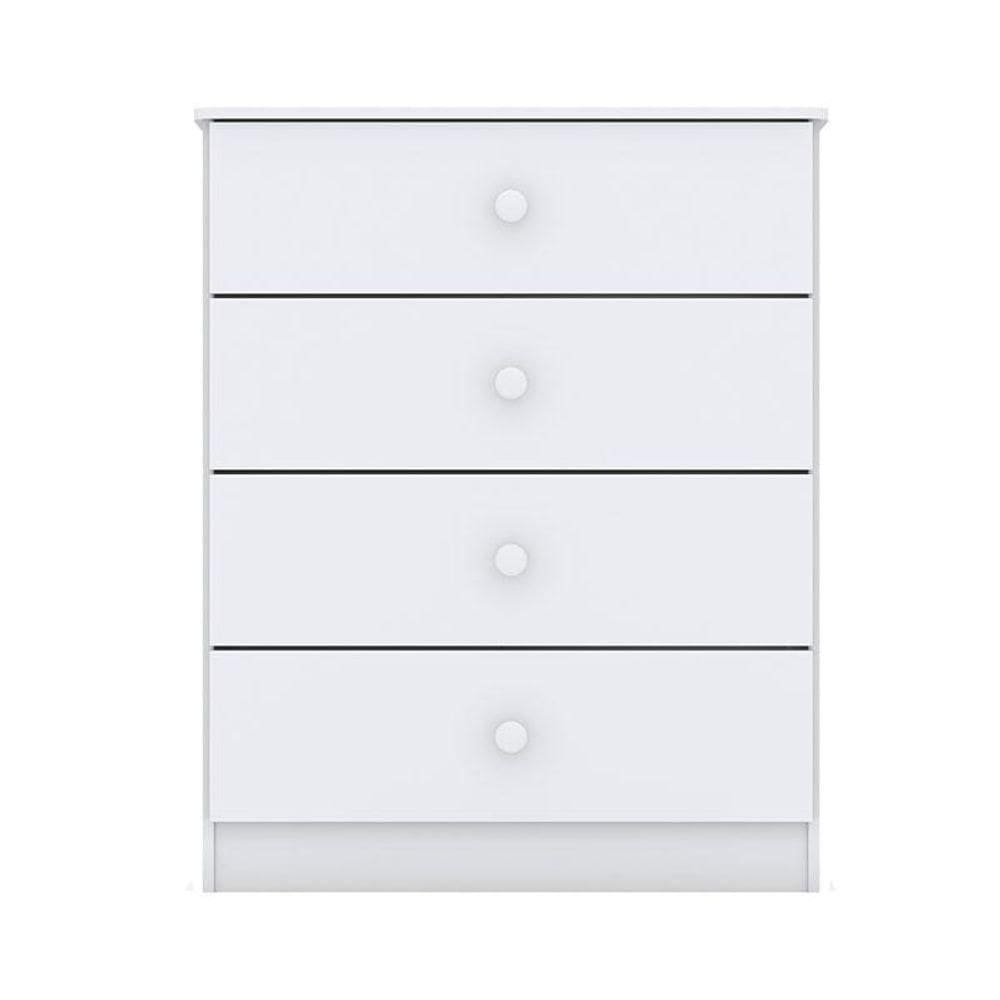 Cômoda Infantil Amarelinha Branco Brilho – Henn