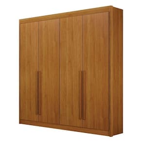 Guarda Roupa 4 Portas Diamante Gold Cinamomo – Leifer Móveis