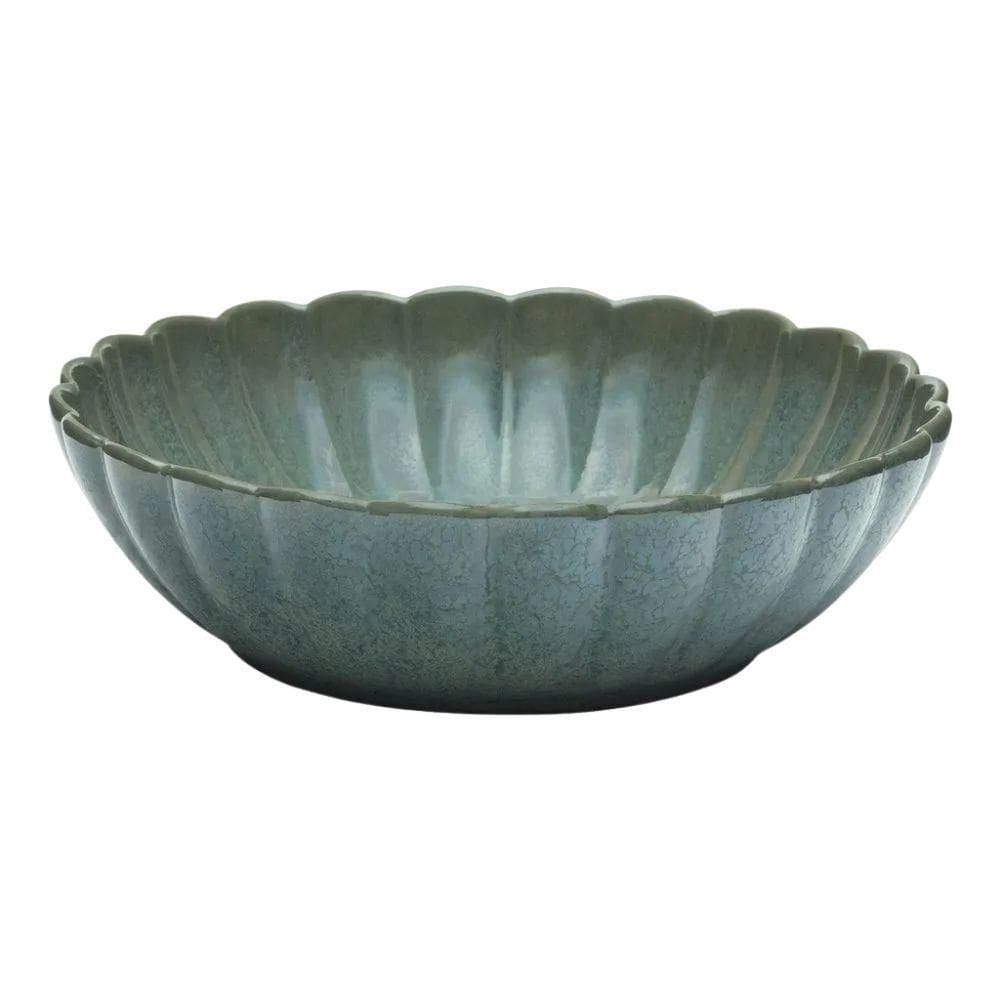 Saladeira Em Porcelana Flora 2l Oxford Hortênsia