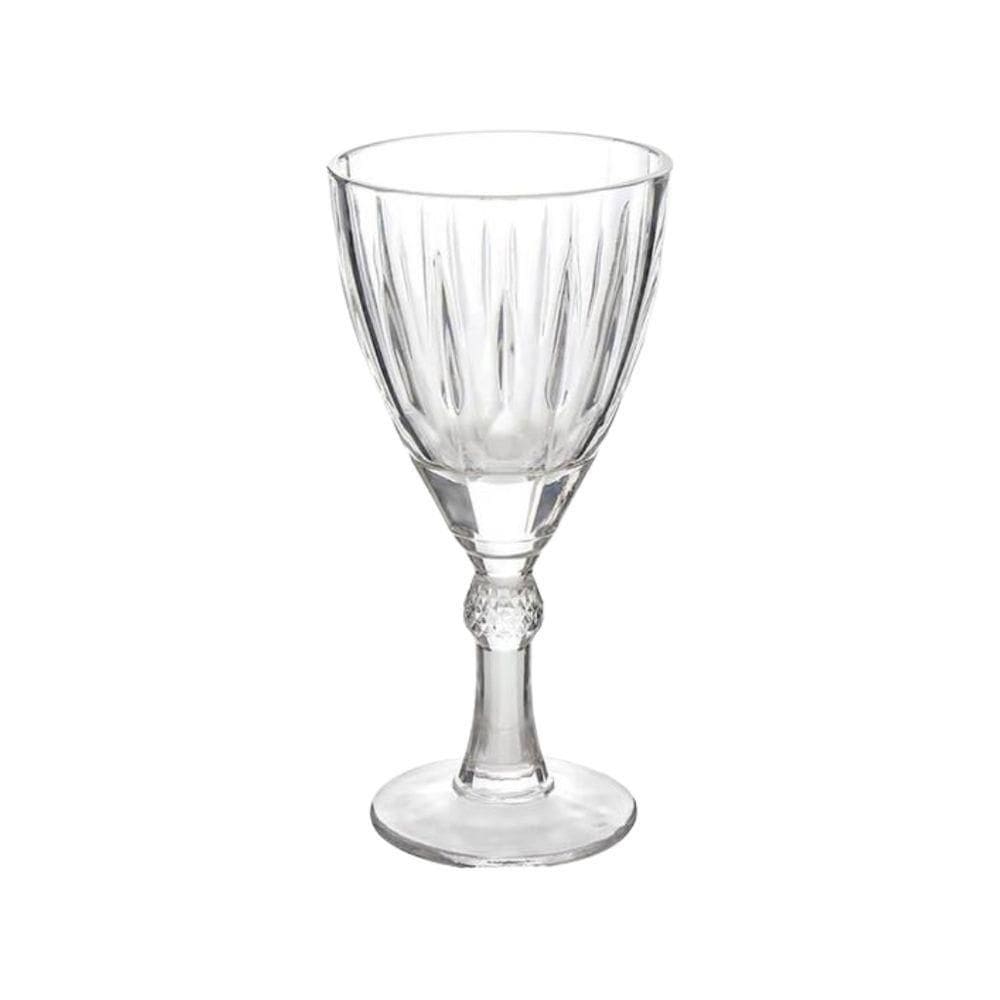 Jogo De Taças Para água Em Vidro Dominic Transparente Com 6 Peças 275ml Haüskraft
