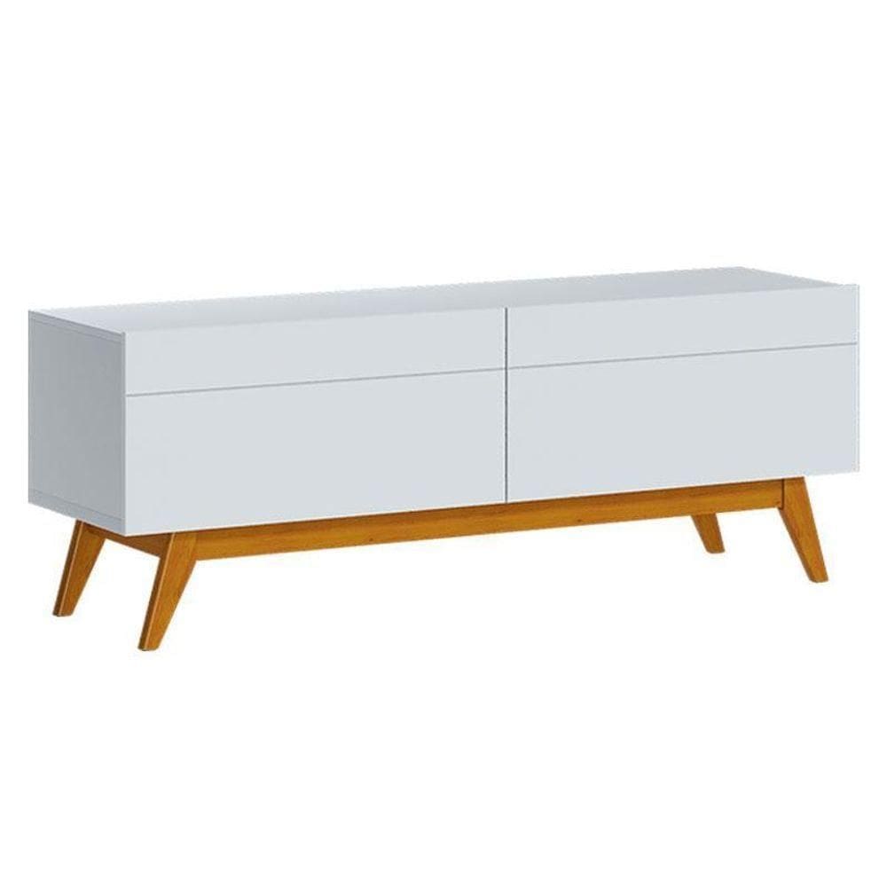 Rack Bancada Classic 2 Gavetas Branco Acetinado - Imcal