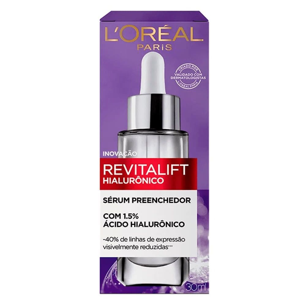 Revitalift Hialurônico L`oréal Sérum Preenchedor Anti-idade 30ml