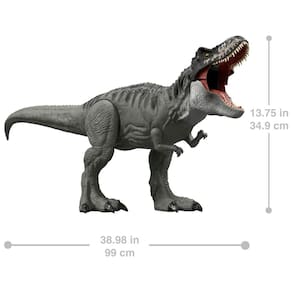 Jurassic World Dinossauro Rebirth Carnotaurus com Som Mattel