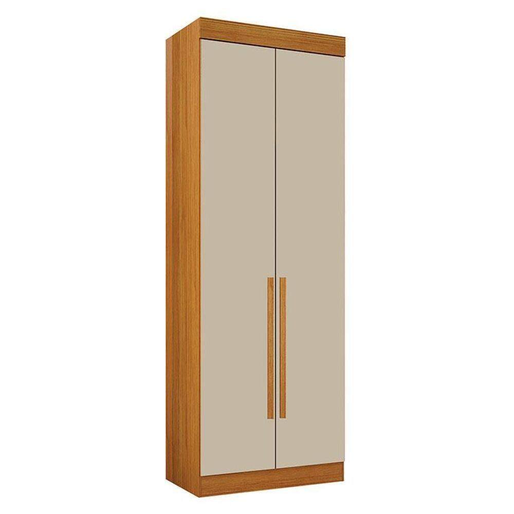 Modulo Orion 02 Portas Cinamomo Off White - Leifer Móveis
