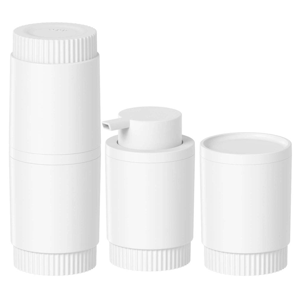 Conjunto de 3 Peças Dórica Branco - Ou