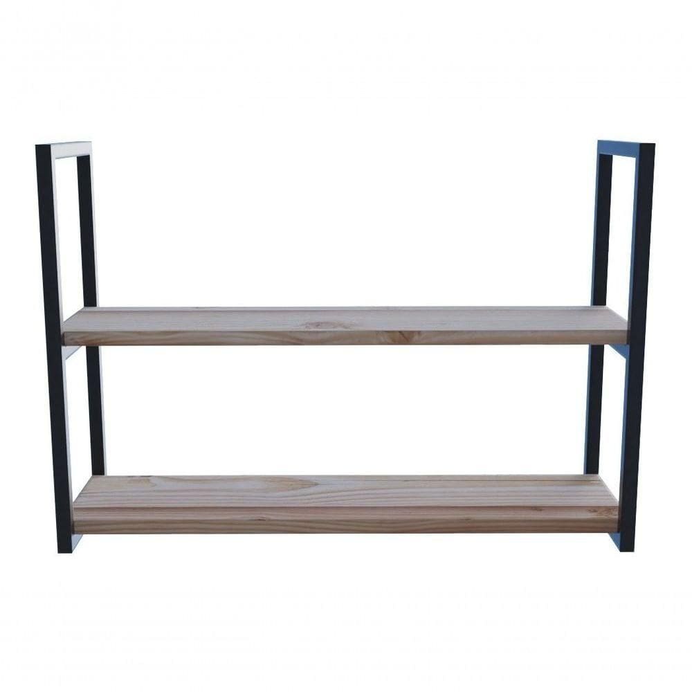Nicho De Fenda Prateleira De Madeira 100cm Decorativo