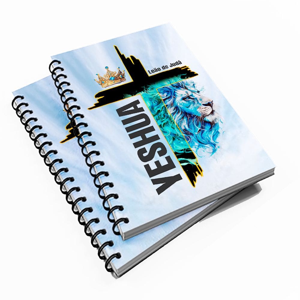 Caderno Univ. Evangélico 96 Fls Leão de Juda Yeshua