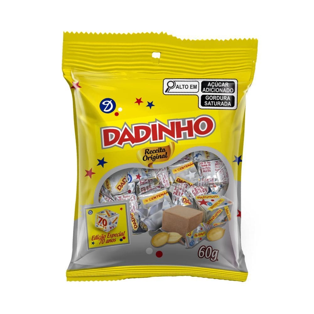 Bala Dadinho Receita 60g