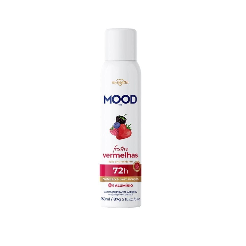 Desodorante Mood Care Frutas Vermelhas 72h com 150ml