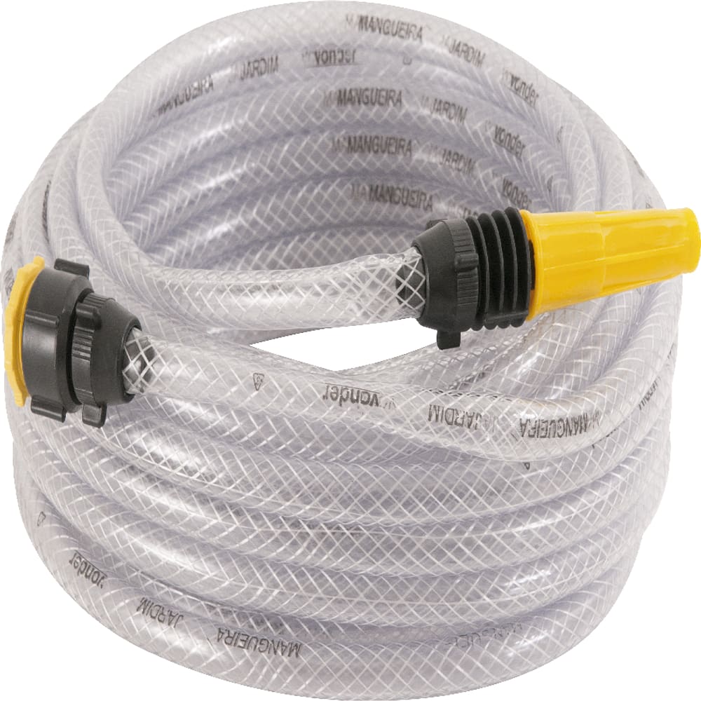 Mangueira para jardim trançada transparente 10 m VONDER