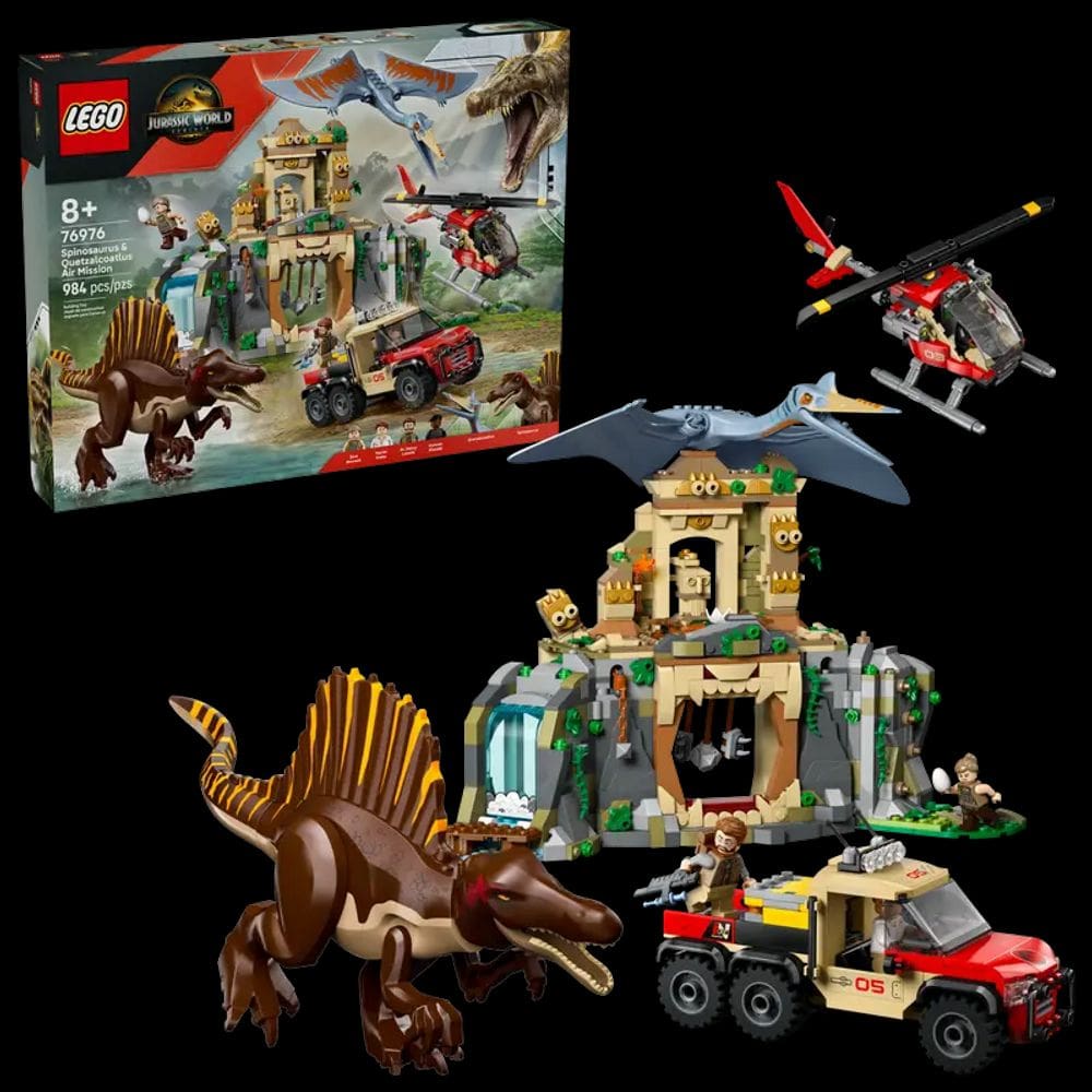 Blocos De Montar - Lego JW Fuga No Rio Do T Rex LEGO DO BRASIL
