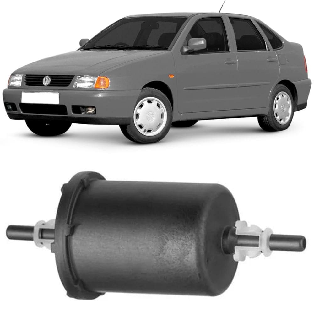 Filtro Combustível Polo Classic 1.8 97 2002 Gasolina Tecfil