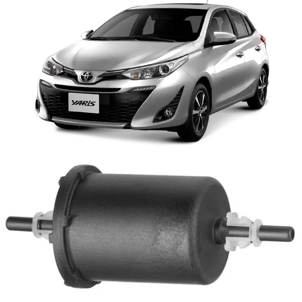Filtro Combustível Yaris 1.5 2018 a 2025 Flex Tecfil GI04/7