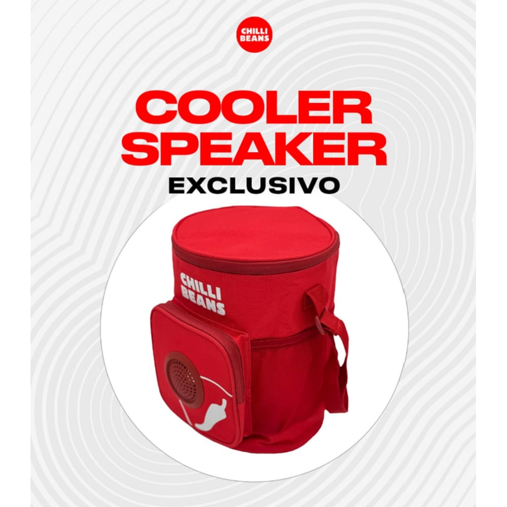 Cooler Speaker Caixa de Som - Chilli Beans