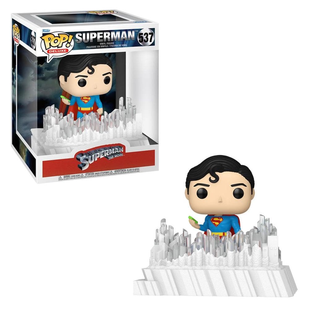 Funko Pop Deluxe Heroes Dc Superman #537