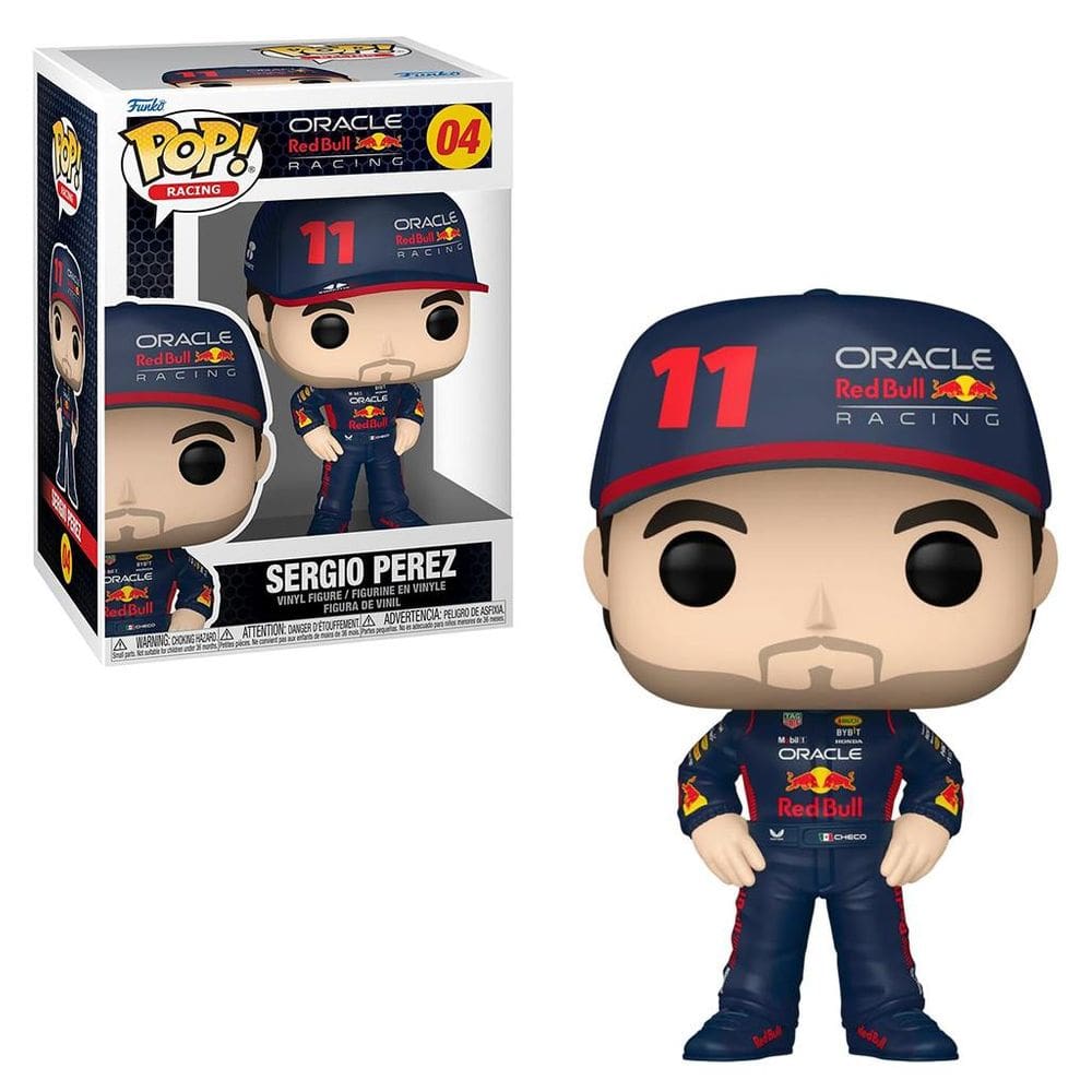 Funko Pop Formula 1 Red Bull Sergio Perez 04