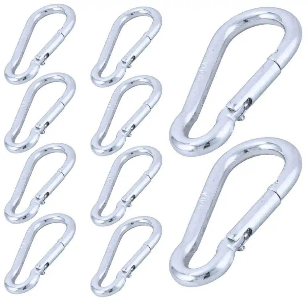 Mosquetão com Trava 8 x 80 mm com 10 Unidades VONDER