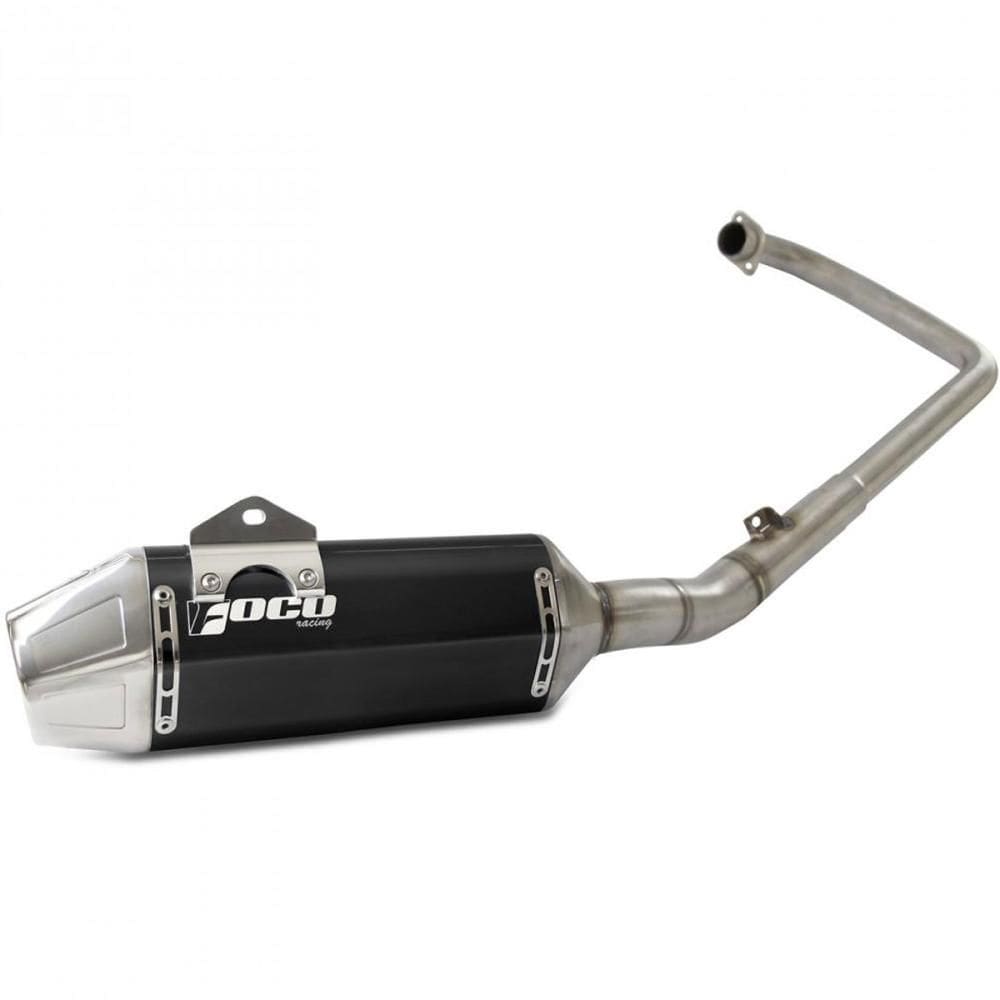 Curva + Ponteira Foco Racing CB 300 F2