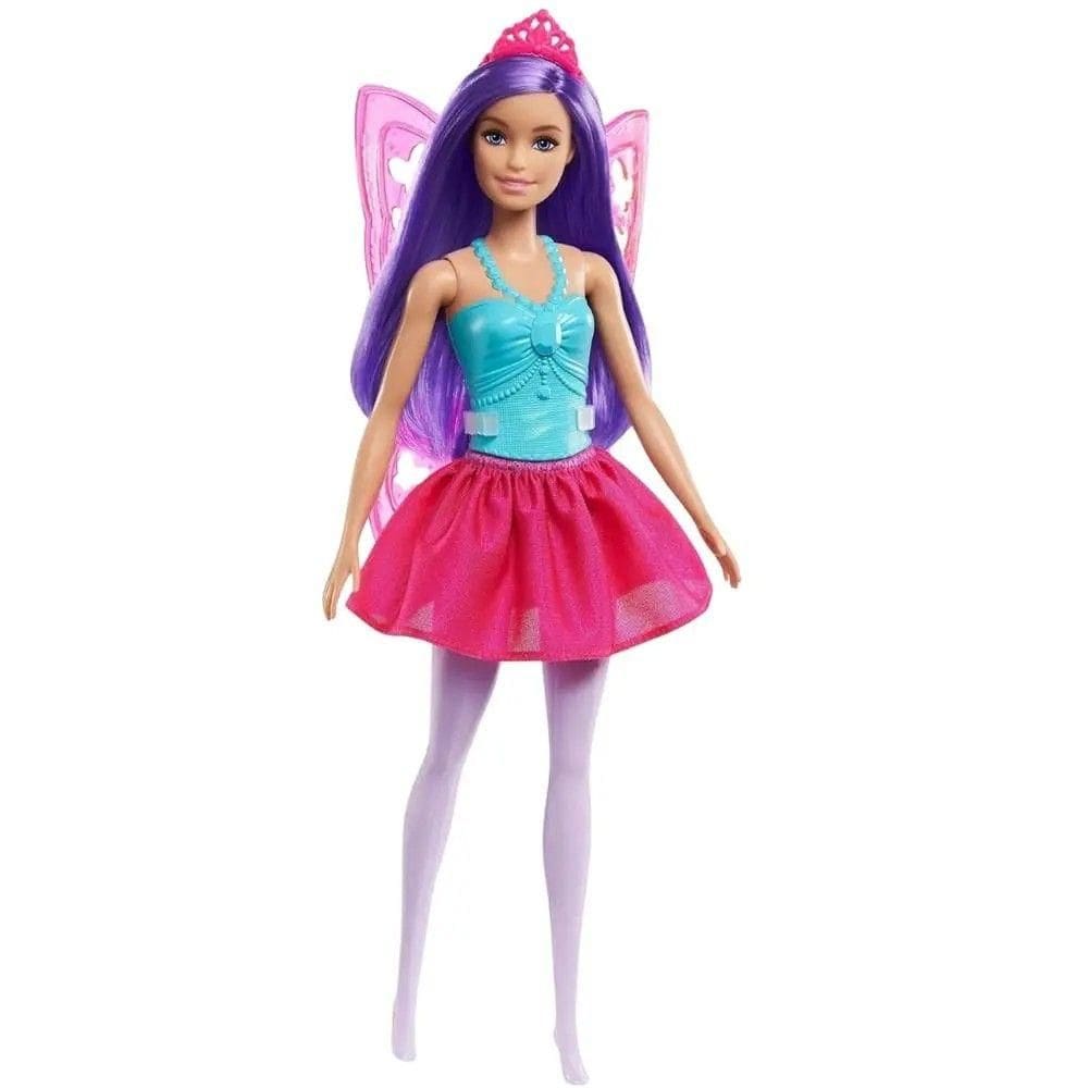 Barbie Fadas Mágicas com Cabelo Roxo - Mattel