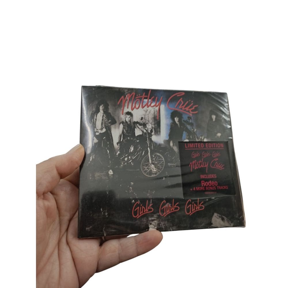 CD Motly Crue - GIRLS GIRLS GIRLS (COM 5 FAIXAS BÔNUS) 1987