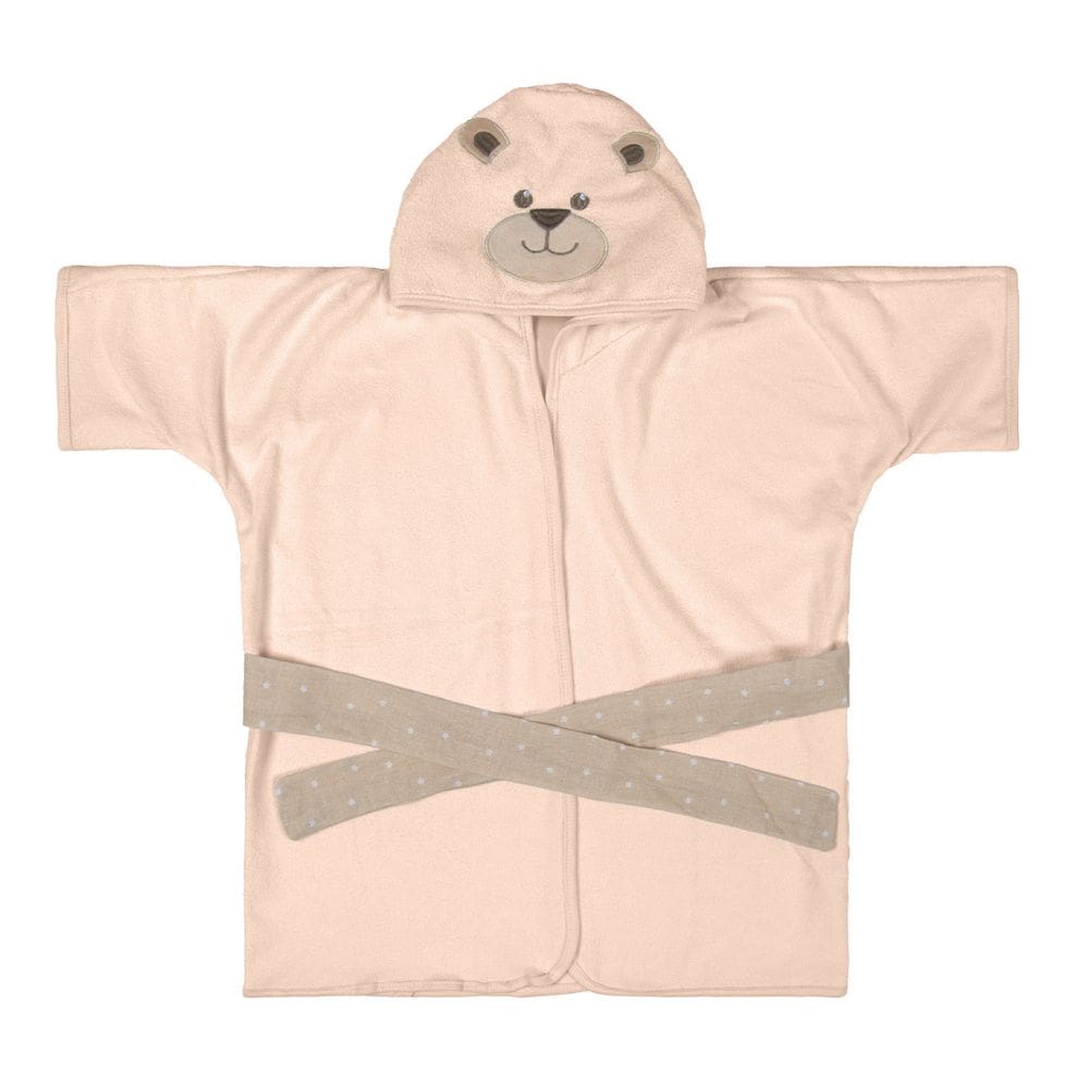 Roupão Infantil de Push com Capuz Bordado