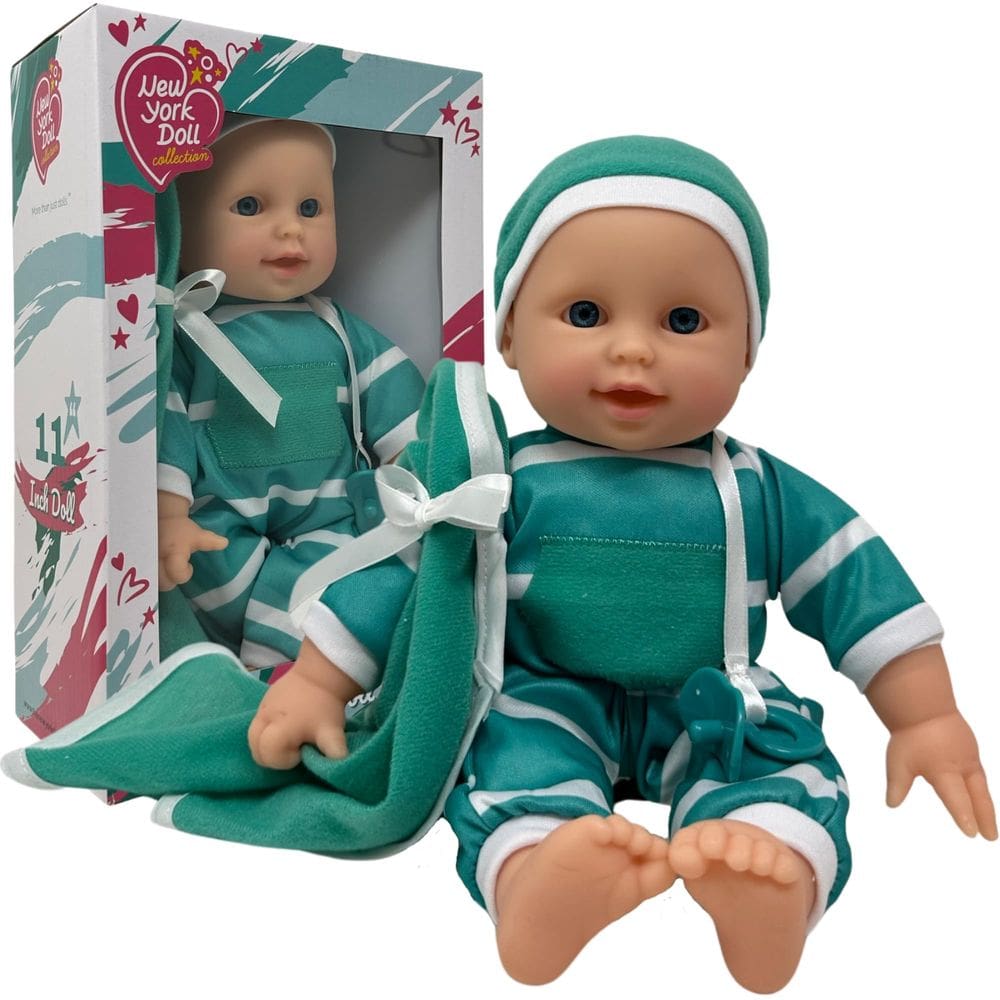 Baby Doll The New York Doll Collection Soft Body 28 cm com acessórios