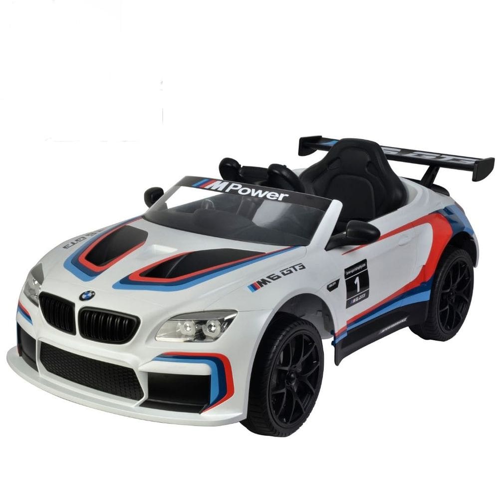 Mini Carro Elétrico Infantil Bmw M6 GT3 12V Controle Remoto Licenciado Importway Bw366 Motorizado