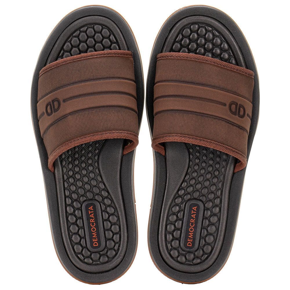 Chinelo Masculino Slide Denim Groove Democrata 289102