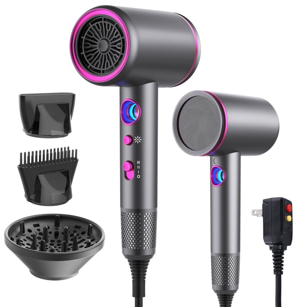 Secador de cabelo Dxliwky Professional 1875W High-Speed Ionic