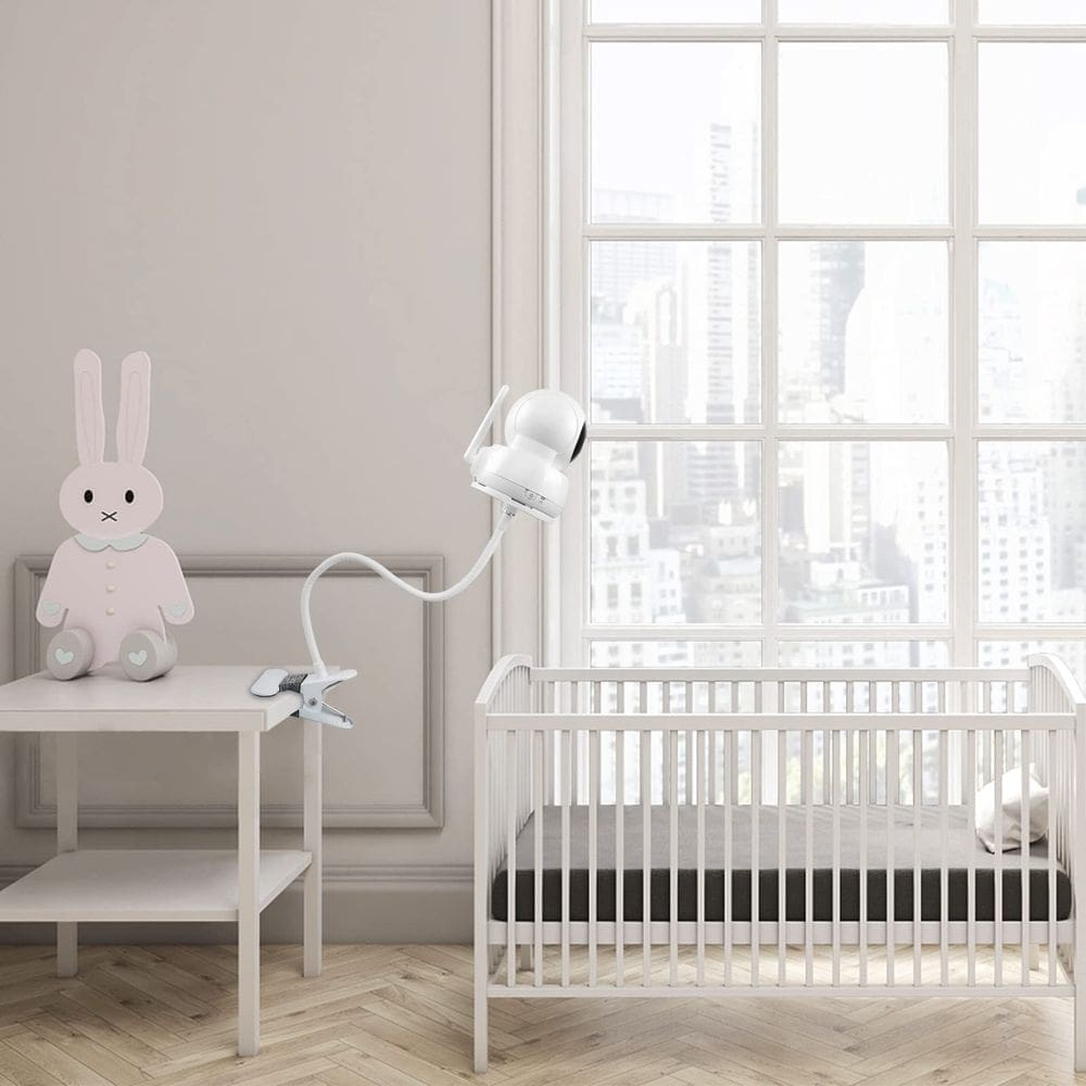 Suporte para monitor de bebê oioaahkeo ajustável Gooseneck para VTech